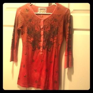 Beautiful boutique top size small.